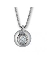 Halskette Gemoro Dame in Weißgold Diamante TPBE1505B.05